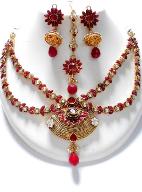 Polki Necklace Set